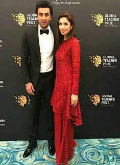 Ranbir Kapoor and Mahira Khan