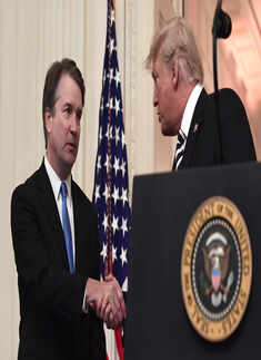 Brett Kavanaugh takes oath as US Supreme Court judge 