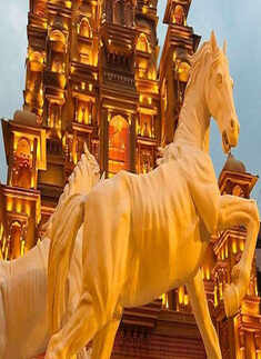 Durga Puja 2018: Theme-based pandals grab eyeballs