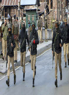 Three terrorists, policeman killed in encounter in Srinagar 