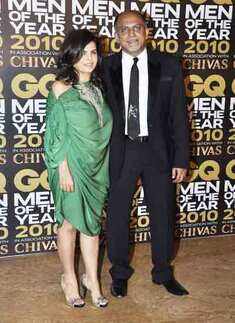 Alex Kuruvilla with wife