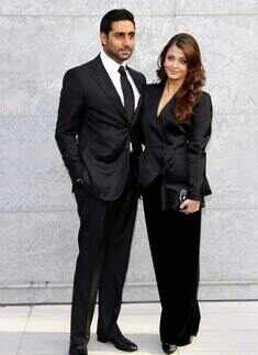 Aishwarya Rai and her husband Abhishek Bachchan