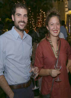 Alexis Chouteau and Raphaelle Detruchis