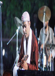 Kailash Kher's performance