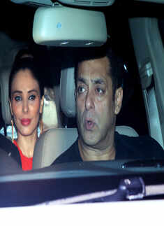 Rumoured lovebirds Salman Khan and Iulia Vantur attend starry Christmas party