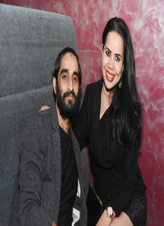 Revellers have a gala time at a party