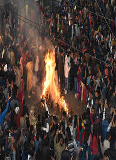 Nation gets into celebratory mood with Lohri and Makar Sankaranti