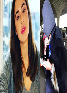 These pictures of Nargis Fakhri hiding her face go viral on the internet