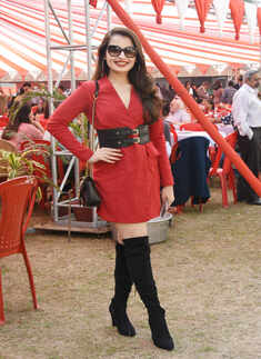 Club members enjoy Christmas lunch at Tollygunge