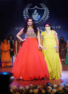 Celebs walk the ramp with the survivors of child trafficking