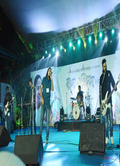 Artistes perform at Bangla Sangeet Mela