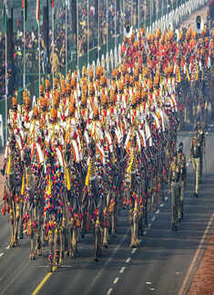 Interesting pictures of 2019 Republic Day Parade Rehearsals