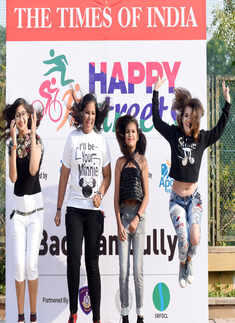 Ahmedabadies have a gala time at Happy Streets