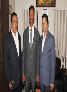 G D Randive, Dr Devendra Singh and Dr Avinash Badar