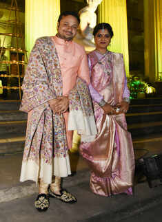 Celebs attend musician Sourendro Mullick and Poulomi's wedding reception