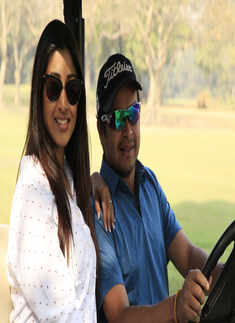 Actress Paoli graces the Royal Premiere Golf League