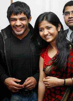 Felicitation of CWG medalists