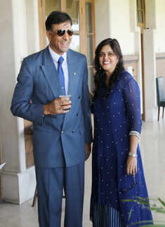 Air Commodore Saji Antony and Smitha Antony