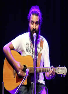 Musicians perform at the 'Take A Pause' event