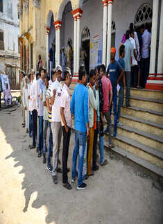 Best pictures from Lok Sabha Elections 2019