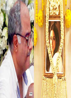 Boney Kapoor and Sridevi