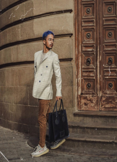 Celebrity stylist & model Parakram SJB Rana