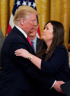 White House press secretary Sarah Sanders resigns 