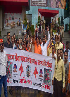 Protest in Nagpur against release of movie 'Article 15'
