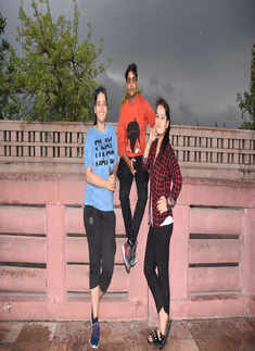 Rainy Happy Streets for Lucknow