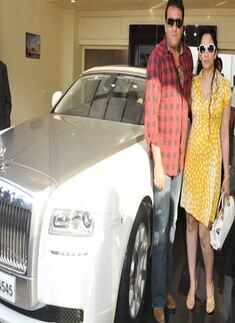 Sanjay gifts a Rolls Royce to Manyata