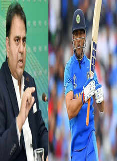 ​Pakistani minister Fawad Chaudhry retweets, 'Dhoni you deserved such disgraceful exit'​