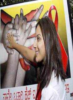 Pooja @ awareness programme 