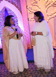Dr Bhawana Trivedi and Meena Trivedi 
