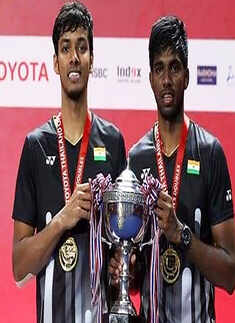 ​Thailand Open 2019 winners Satwiksairaj Rankireddy and Chirag Shetty create history​