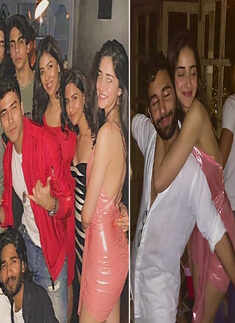 ​Ananya Panday stuns in bold pink dress as she parties with Aryan Khan and friends​