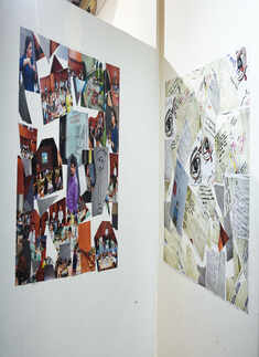 Art exhibition by school kids left the audience awestruck