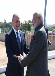 Best pictures from PM Modi's 3-day Russia visit
