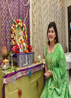 Marathi celebs aren't letting hectic shoots get in the way of Ganpati celebration 