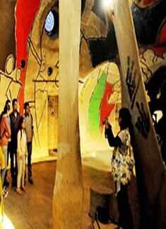 M.F.Hussain's Painting @ display