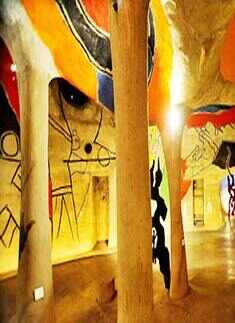 M.F.Hussain's Painting @ display