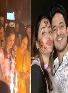 ​Inside pictures from Hina Khan's lavish birthday bash​