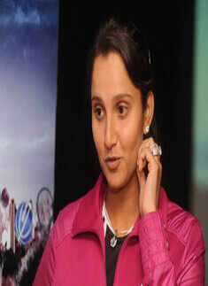 Sania Mirza at store launch 