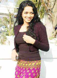 Vaishnavi's photo shoot