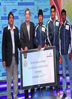 Asian Games Winners felicitated