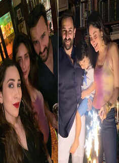 Inside pictures from Saif Ali Khan and Kareena Kapoor's wedding anniversary party