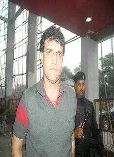 Ganguly at CAB
