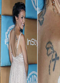 Hollywood celebrities who have Sanskrit tattoos 