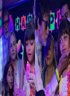 Inside pictures from Big B&rsquo;s granddaughter Aaradhya Bachchan&rsquo;s birthday celebration