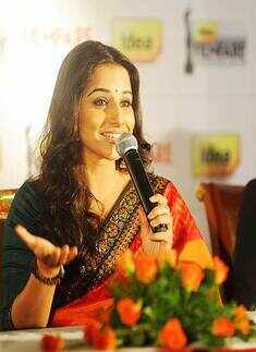 Vidya @ Filmfare press meet
