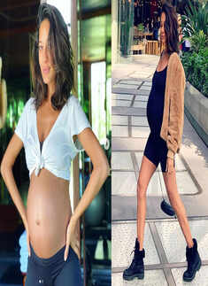 Pregnant Bollywood actress Lisa Haydon's baby bump photos go viral